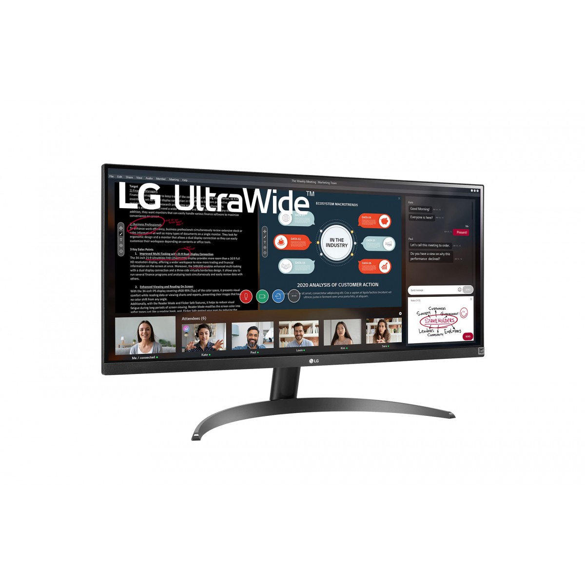 Монитор lg 29wp500 b обзор