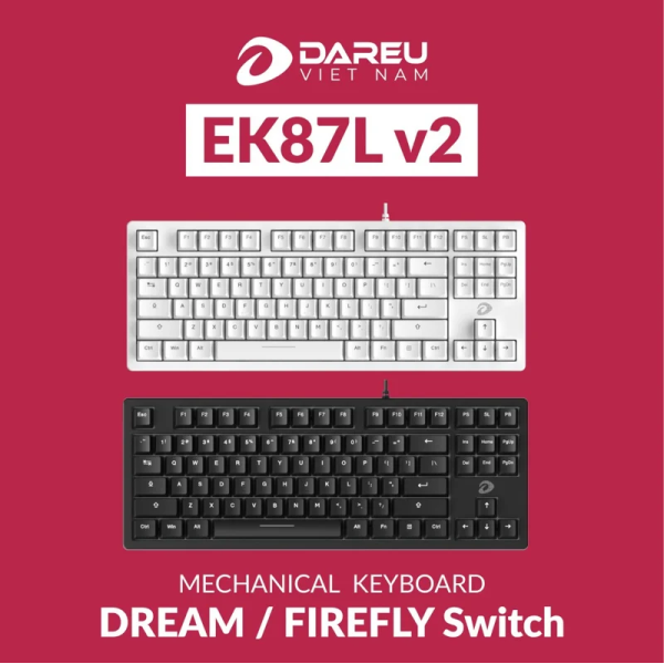 DAREU EK87L v2 (DREAM / FIREFLY switch - NO LED)