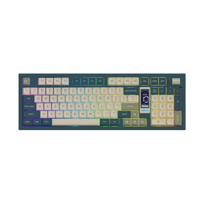 Bàn phím cơ Akko 5098B Ink Green (RGB / Hotswap / Kailh Ice Cream Pink) | Voke Gaming |