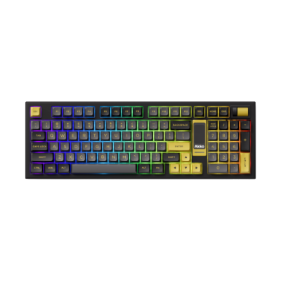Bàn phím cơ Akko 5098B Black & Gold (RGB / Hotswap / Akko V3 Piano Pro) | Voke Gaming |