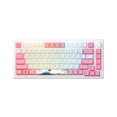 Bàn phím cơ Akko MOD007B-HE PC Tokyo Sakura Pink Magnetic Switch | Voke Gaming |