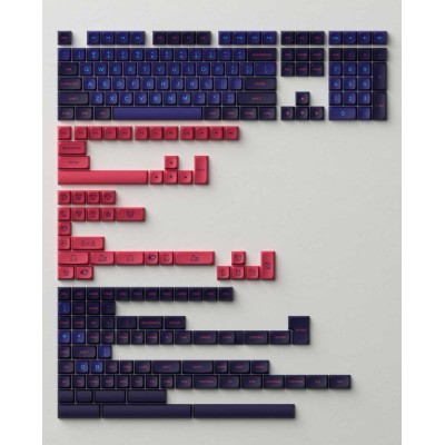 Keycap bàn phím cơ Akko Neon MDA PBT Double-Shot 227 Phím | Voke Gaming