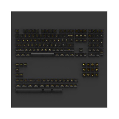 Akko Keycap set – Black (PC / ASA-Clear profile / 155 nút) | Voke Gaming