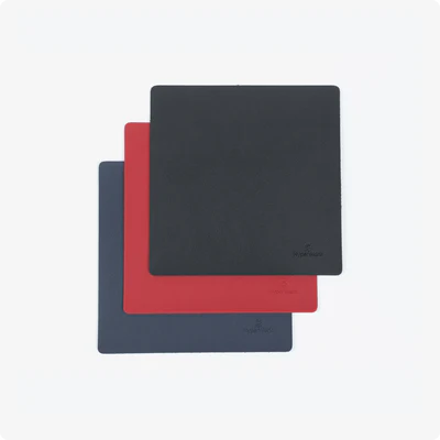 Bàn di chuột HyperWork 20x20cm Mousepad da PU| Voke Gaming