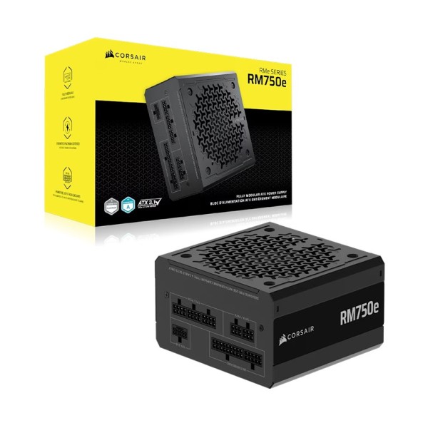 Corsair RM750e ATX 3.0 (80 Plus Gold /Màu Đen/ Full Modular)