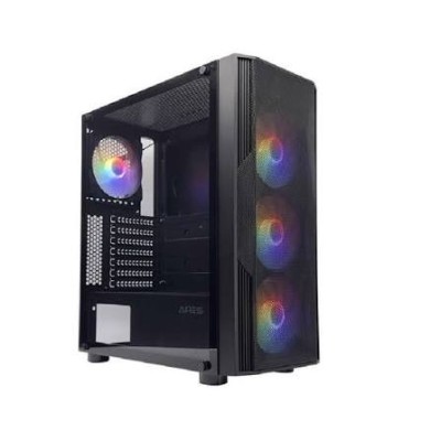 Vỏ thùng máy Ares Anubis ATX (4 x Rainbow fans) | Case | Voke Gaming