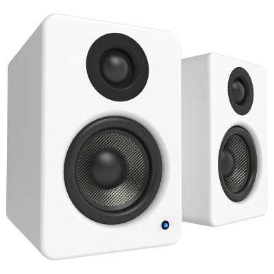Loa để bàn Kanto YU2 Matte Black 2.0 Speaker, Class D Amplifier 100W, 3.5mm Mini-jack AUX USB DAC | Voke Gaming |