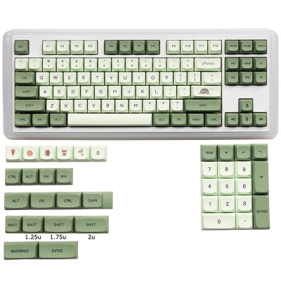 Keycap bàn phím cơ Matcha XDA PBT Dyesub 125 Phím | Voke Gaming