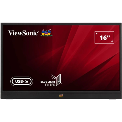 Màn hình di động ViewSonic VA1655 16 inch FHD, IPS, USB Type-C | Voke Gaming |