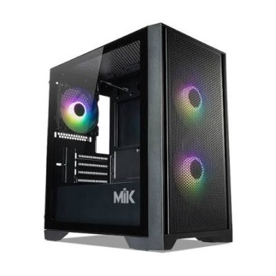Vỏ thùng máy MIK MORAX 3FA Black mATX TG | Voke Gaming |