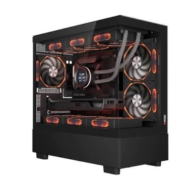 Vỏ thùng máy MAGIC MIX PRO mATX (không quạt) | Case | Voke Gaming