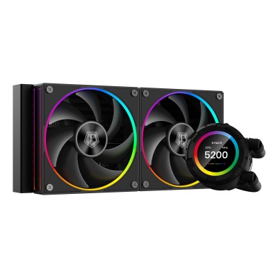 Tản nhiệt nước ID-COOLING SPACE SL240 ARGB (Rad 240mm/Quạt ARGB/Màu Đen) | Voke Gaming |