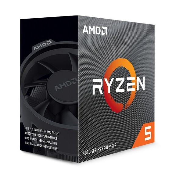 AMD Ryzen 5 4600G (3.7 GHz turbo upto 4.2GHz / 11MB / 6 Cores, 12 Threads / 65W / Socket AM4)