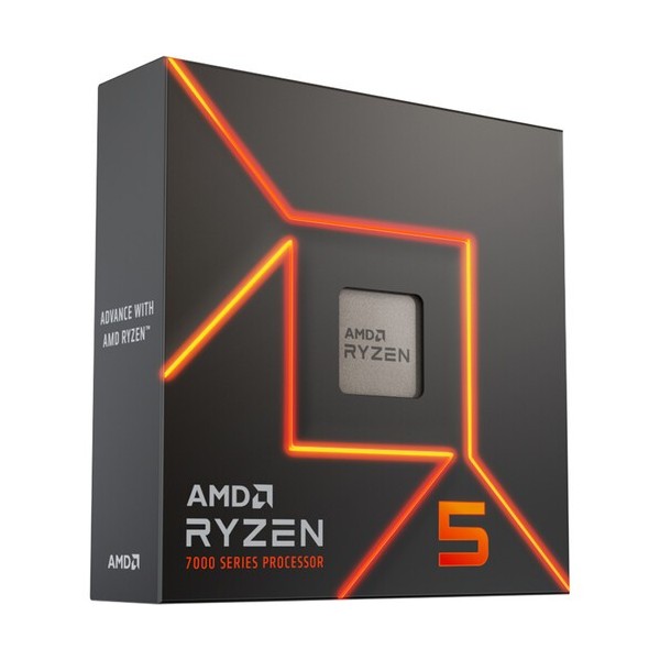 AMD Ryzen 5 7600X (4.7 GHz Upto 5.3GHz / 38MB / 6 Cores, 12 Threads / 105W / Socket AM5)