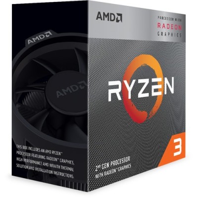 Vi xử lý - CPU AMD Ryzen 3 3200G 4 cores 4 threads/Radeon Vega 8/socket AM4