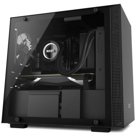 NZXT H200I Matte Black mITX