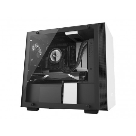 NZXT H200I Matte Black/White mITX