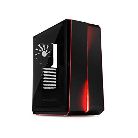 Silverstone SST-RL07B-G Black ATX/MATX