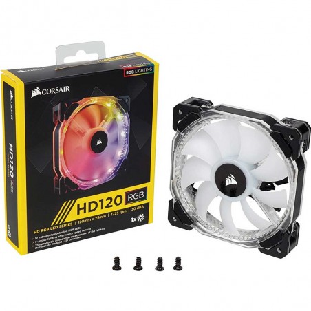 Corsair HD120 RGB LED High Performance 120mm PWM Fan