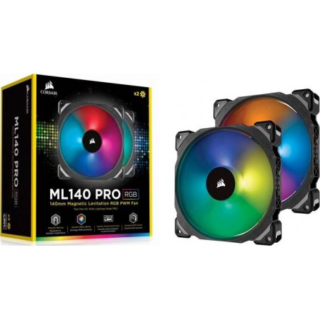 Corsair ML140 PRO RGB LED 140MM PWM 2 FAN