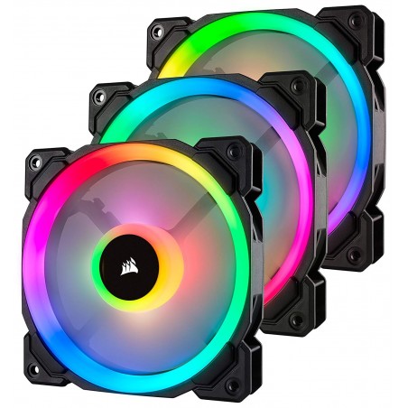 Corsair LL120 RGB Triple Pack + Lighting